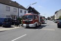 Feuer 1 Koeln Porz Grengel Waldstr P062